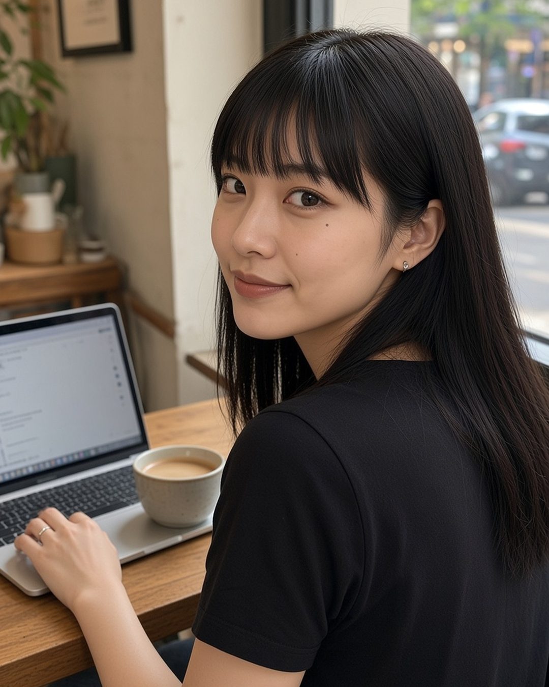 Mei · At work